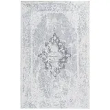 Qiyano Teppich Kurzflorteppich Holika 100 Grau 160 x 230 cm, rechteckig, Höhe: 5 mm grau 160 cm x 230 cm x 5 mm