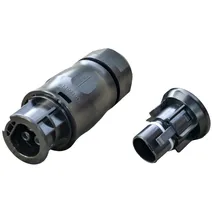 Betteri Yubaoly Betteri BC01 Netzanschluss Buchse Netz Stecker mit Endkappe im Set IP67 3-polig-524-DE2