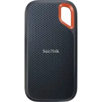 Sandisk Extreme Portable SSD 1TB 1050MB/s mit Case externe SSD (1TB) 1050 MB/S Lesegeschwindigkeit, 1000 MB/S Schreibgeschwindigkeit schwarz 1TB