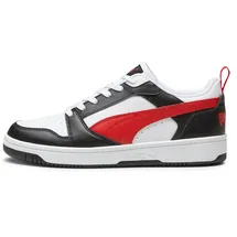 Puma Rebound V6 Low Puma White/For All Time Red/Puma Black 45