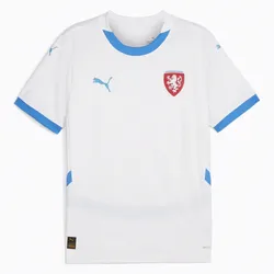 PUMA FACR Tschechien Auswärtstrikot EM 2024 Herren 02 - PUMA white/ignite blue 3XL