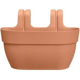 elho Vibia Campana Easy Hanger Balkonkasten: Braun, 5.8L, Recycelt