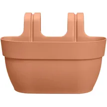 elho Vibia Campana Easy Hanger Balkonkasten: Braun, 5.8L, Recycelt