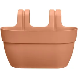 elho Vibia Campana Easy Hanger Balkonkasten: Braun, 5.8L, Recycelt