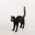SELETTI Jobby The Cat Schwarz