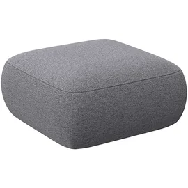 flexlux Pouf Torino 91 x 46 x 91 cm Grau