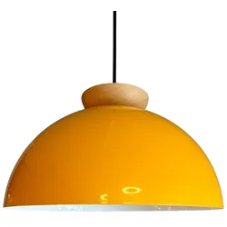 Bamyum Yimpi Hängend Lampenschirm Vintage Industrial Gelb Hängelampe