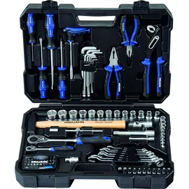 PROJAHN Werkzeugkoffer 1/4" + 1/2" 98 tlg. (Werkzeugset, Werkzeugtasche) 8666
