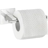 Wenko Turbo-Loc® Edelstahl Toilettenpapierhalter ohne Deckel Quadro