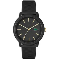 Lacoste Analog Quarzuhr für Herren Kollektion LACOSTE.12.12 mit Schwarzes