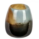 Lambert [DL Quercia Glasvase Multicolor Stone H18,5 cm D18 cm