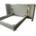 JV Möbel Luxus Designerbett 222 x 220 cm Beige/Grau