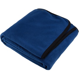 Cocoon Fleece Decke (Maße 200x160cm blau