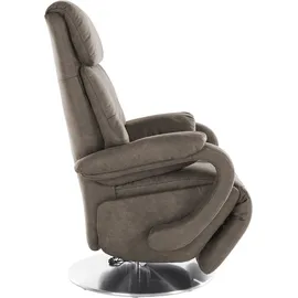 sit&more TV-Sessel SIT & MORE "Invito", grau (taupe), B:80cm H:113cm T:80cm, Luxus-Kunstleder;NaturLEDER (echtes Rindsleder);Luxus-Microfaser (100% Polyester), Sessel, Fernsehsessel, in Größe M, wahlweise mit Motor und Aufstehhilfe