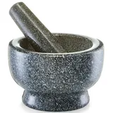 Zeller Mörser Granit mit Stößel Ø 13 x 8 cm anthrazit