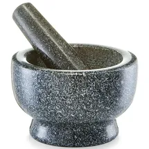 Zeller Mörser Granit mit Stößel Ø 13 x 8 cm anthrazit