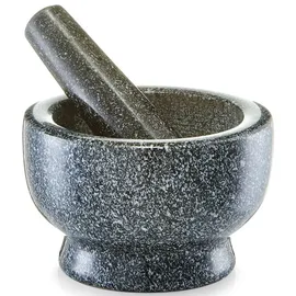 Zeller Mörser Granit mit Stößel Ø 13 x 8 cm anthrazit