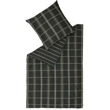Musterring MR-Ease Karo Schwarz 135 x 200 cm + 80 x 80 cm