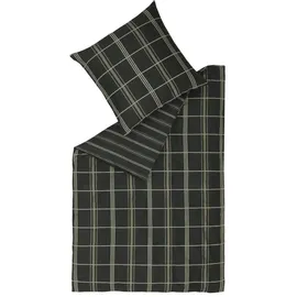 Musterring MR-Ease Karo Schwarz 135 x 200 cm + 80 x 80 cm
