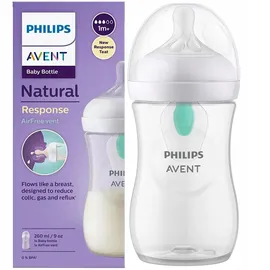Philips Avent Natural Response Flasche Mit Zusätzlichem AIRFREE Ventil 260 ml