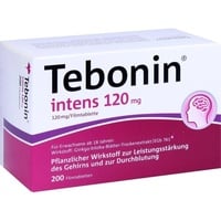 Dr. Willmar Schwabe Tebonin intens 120 mg Filmtabletten 200 St.