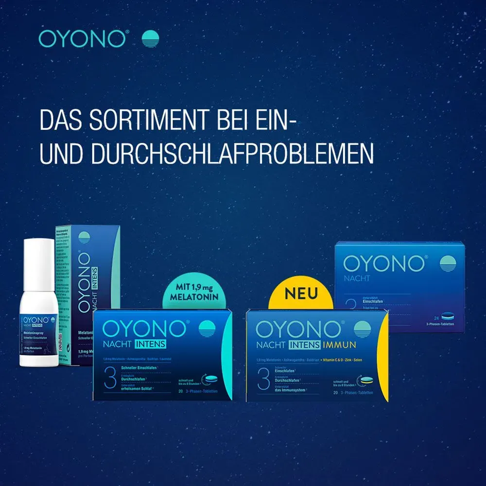 OYONO Nacht Intens Immun Tabletten 20 St.