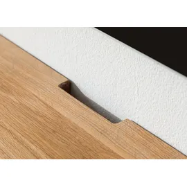 MASSIVMOEBEL24.DE Wien Lowboard 180x43x17 cm Beige Massivholz