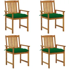 vidaXL Kalina Gartenstuhl-Set 4 St. 4 x 4 x 4 cm grün