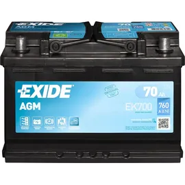 Exide EK700 AGM 70Ah 12V