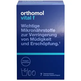 Orthomol Vital F Granulat / Tabletten / Kapseln 7 St.