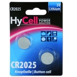HyCell Knopfzelle CR 2025 3V 2 St. 140 mAh Lithium
