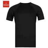 SNOCKS FUNKTIONSSHIRT HERREN schwarz 4XL