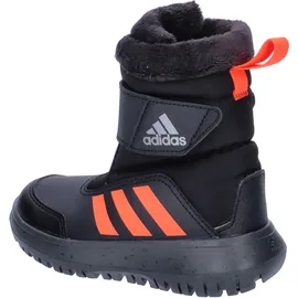 Adidas Winterplay Kids Stiefel Core Black / Solar Red / Iron Metallic 29