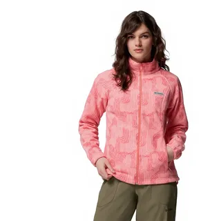 Columbia Benton SpringsTM Printed Fleece Mit Durchgehendem Reißverschluss - Alpenglow Flowfalls - L