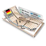 Betten-ABC Max1 Elektro – Elektrischer Lattenrost mit Kopf- & Fußteilverstellung und Funkfernbedienung