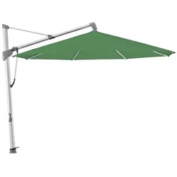 Glatz Ampelschirm Sombrano S+ ø 350 cm Polyacryl Grün Dunkelgrün