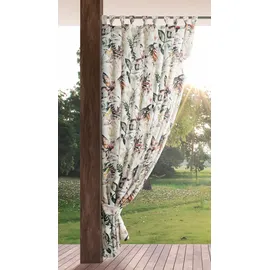 Eurofirany Outdoorvorhang 1 Stück 1,55 x 2,40 m Grau