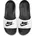 Badelatschen Herren black/black-white 49 5