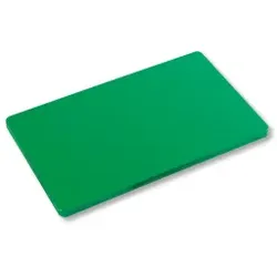 Kesper Kunststoff-Schneidebrett, Gastro-Norm 1/2, Schneideunterlage mit vielseitigen Anwendungsmöglichkeiten, Farbe: grün - Gemüse