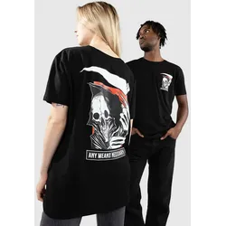 Any Means Necessary Reaper T-Shirt black Gr. S