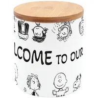 Gedalabels Vorratsdose Peanuts Comic Edition weiß 0,5 l