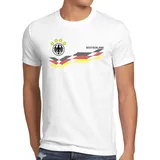 style3 T-Shirt Deutschland WM 2026 trikot fahne fan-artikel weltmeister europa EM weiß 4XL