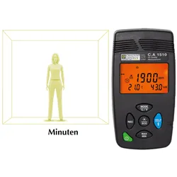 Chauvin Arnoux C.A.1510 Luftqualitäts Messgerät CO2 bis 5000ppm P01651010 ASR A3...