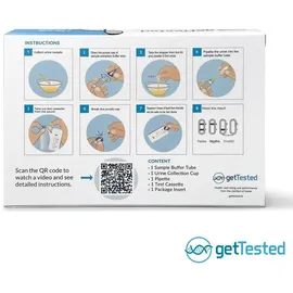gettested Chlamydien Schnelltest Urin-Selbsttest 1 St.