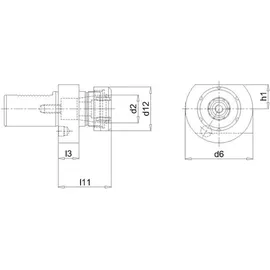 Fortis VDI Spannzangenhalter E4 30xER32