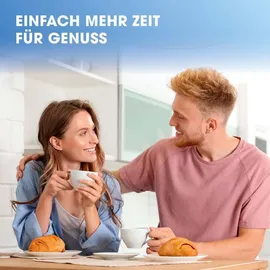 GOURMETmaxx Glas-Wasserkocher LED 1,7 l Schwarz