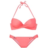 s.Oliver Push-Up-Bikini, orange