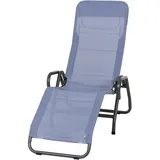Siena Garden Bito Kippliege 139 x 72 x 118 cm blau