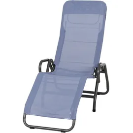 Siena Garden Bito Kippliege 139 x 72 x 118 cm blau