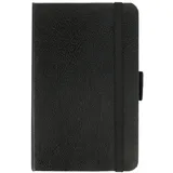 Westcott Notizbuch A6 kariert Schwarz